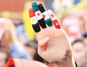 Mandela'yı 'Rabia' ile uğurladılar