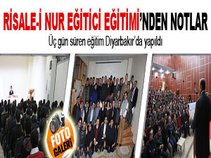 Risale-i Nur Eğitici Eğitimi’nden notlar