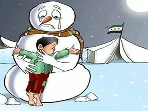 Suriyeli çocuklar soğuktan ölüyor