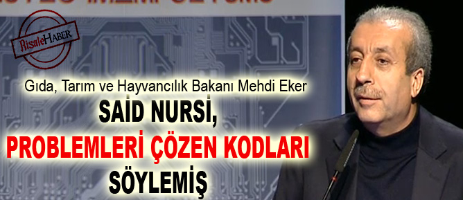 Said Nursi, problemleri çözen kodları söylemiş