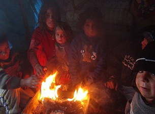 Sadece ısınmak istiyorlar