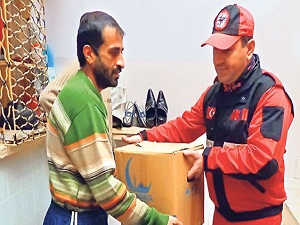 Kimse Yok mu, Suriyeli mültecilere 40 bin battaniye dağıttı