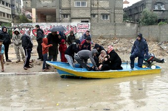 Gazze'de 5 binden fazla kişi evsiz kaldı