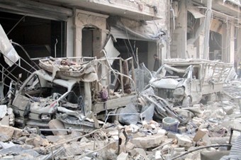 Esed güçleri ağır silahlarla saldırdı