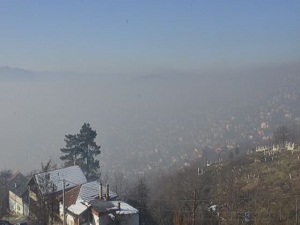 Bosna-Hersek'te hava kirliliği sebebiyle sarı alarm verildi