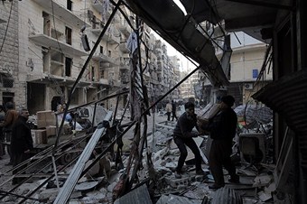 Varil bombaları yardımları da vuruyor