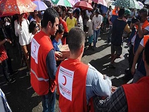 Kızılay'dan Filipinlilere yardım eli