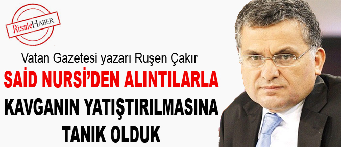 Said Nursi’den alıntılarla kavganın yatıştırılmasına tanık olduk