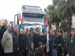 Çanakkale’den Suriye’ye yardım