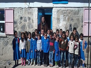 Köy okulları için yardım kampanyası