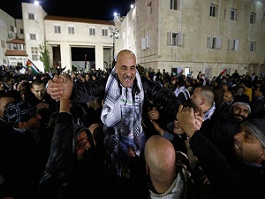 Ramallah’ta özgürlük ve kavuşma sevinci