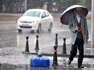 Beklenen yağış haftasonu geliyor