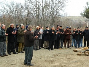 Çorumda Yağmur Duasına Çıktılar