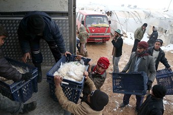 Suriye'deki savaş mağdurları Türkiye'ye minnettar