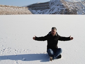 Termometreler - 20'yi gösterdi, Göyne Barajı buz tuttu