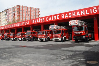 İtfaiye ekibi günde 6 yangına müdahale etti