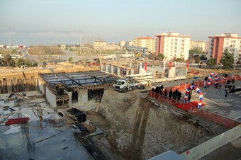 Kur'an kursu temel atma töreni