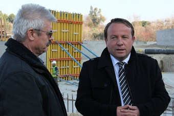 Mut Biyolojik Arıtma Tesisinin inşaatı sürüyor