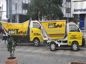 Çöp taksi için patent başvurusu