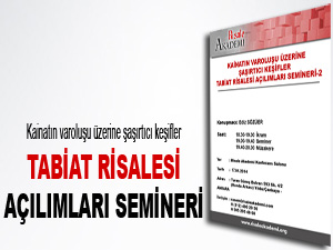 Tabiat Risalesi açılımları semineri