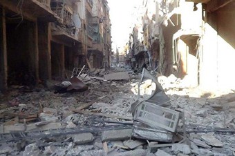 Yermuk'ta insani durum dehşet verici