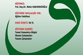 Son 800 yılı okumak için Osmanlıca kursu