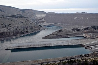Türkiye'nin en büyük barajında su seviyesi arttı