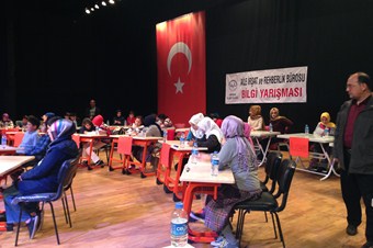 Müftülükten ortaokul öğrencilerine bilgi yarışması