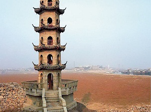 Londra büyüklüğünde göl kurudu