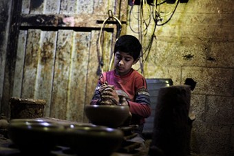 Doğuştan çömlekçi Filistinli