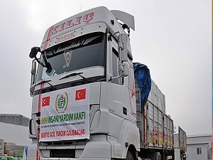 İHH İzmir'den Suriye'ye yeni yardım tırı