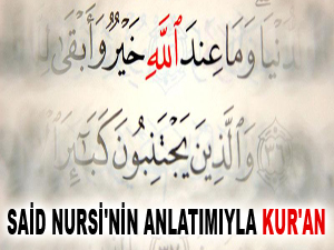 Said Nursi'nin anlatımıyla Kur'an