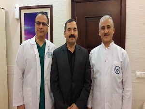 11 yıldır tıkalı damara eriyen stent takıldı