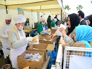 5. Hamsi Şöleni’nde 10 ton hamsi dağıtıldı