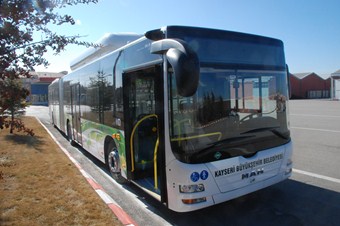 Şehir içi ulaşımı için yeni otobüsler alındı