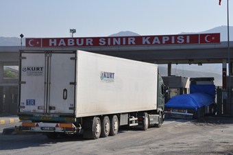 Habur’da 2013’te 1 milyon 936 bin 976 araç giriş çıkış yaptı