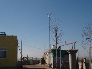 Enerji ihtiyacını güneş ve rüzgardan karşılıyor