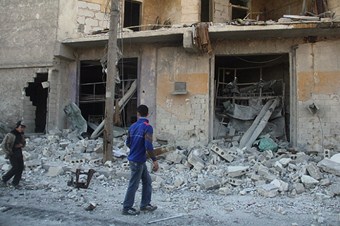 Haydariye bölgesi ölü ve yaralılarla doldu