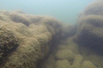 Bin 600 yıllık bazilikaya ilk dalış