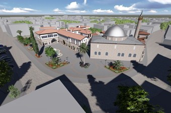 Anadolu'nun ilk camisinde çevre düzenlemesi yapılıyor