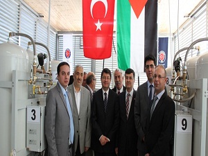 Filistin hastanesine 'oksijen' geldi