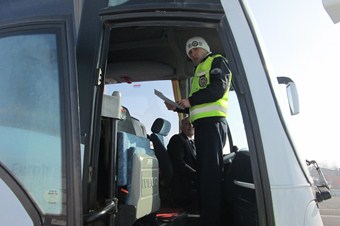 Otobüs ve servis araçlarına kış denetimi arttı