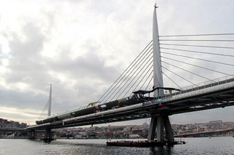 Haliç Metro Geçiş Köprüsü 15 Şubat'ta açılacak