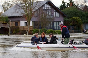İngiltere'de sel felaketi