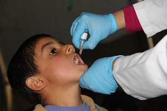 Suriye'de 1 milyon 398 bin çocuk daha aşılandı