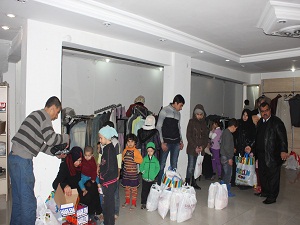 Köprü Yardımlaşma Derneği’nden Suriyeli sığınmacılara yardım