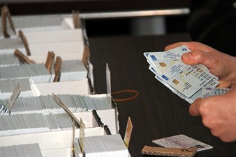 Irak'ta elektronik kart tartışması