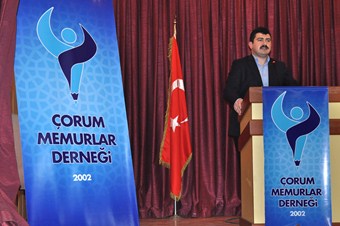 Çorum'da memurlar 'Peygamber Sevgisi' programında buluştu