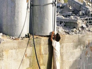 İsrail Filistin'e suyu bile damla ile veriyor