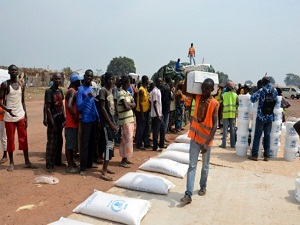 Orta Afrika kıtlıkla karşı karşıya